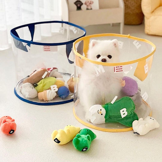 Transparent Toy Basket