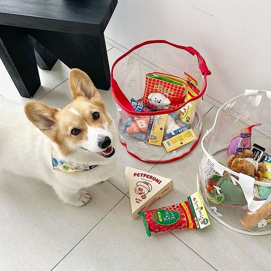 Transparent Toy Basket