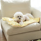 Yellow Ice Bear Cooling Mat (With Built-in Pillow)