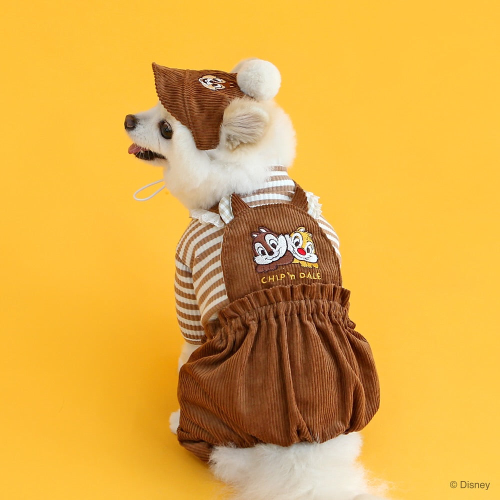 Chip n Dale Pumpkin Overalls