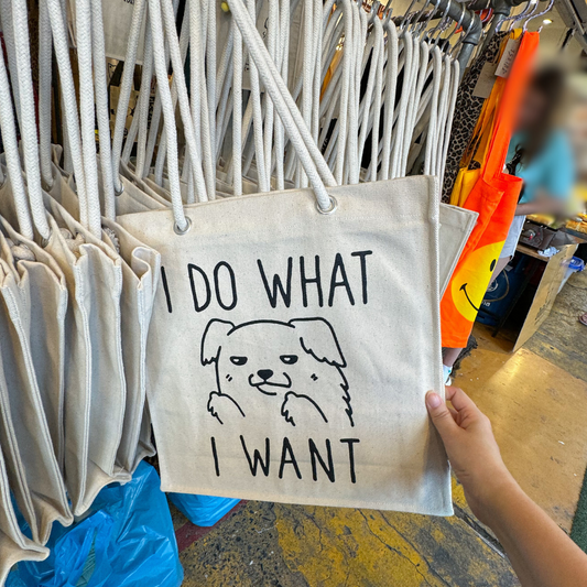 I Do What I Want Tote Bag