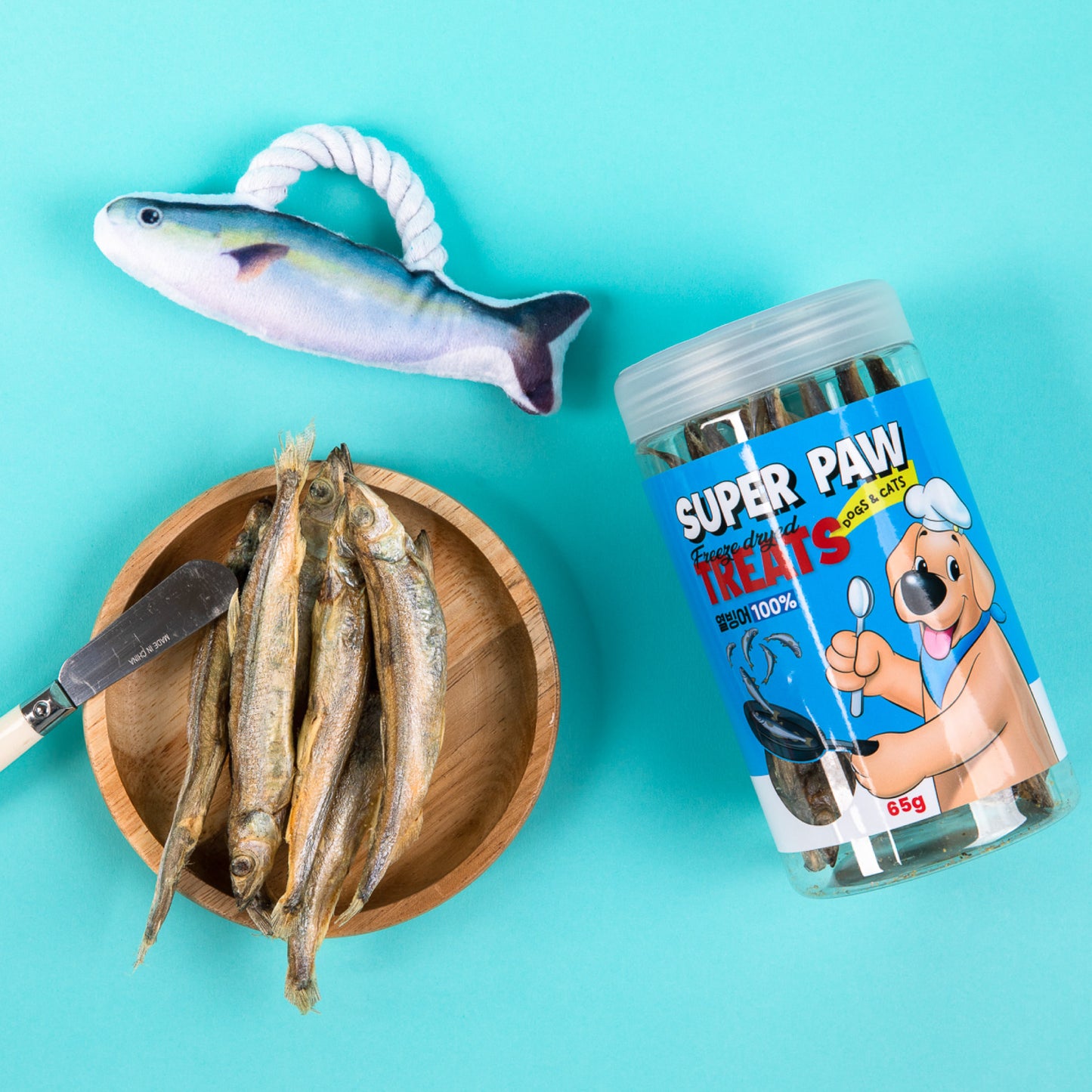 Freeze Dried Capelin Treats