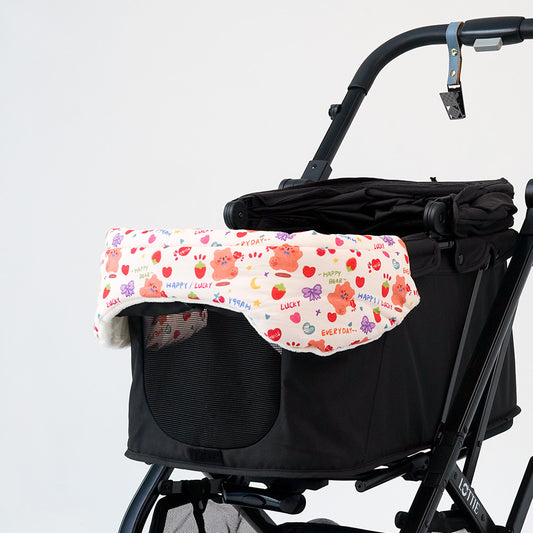 Pet Stroller Comforter (Berry Bear)