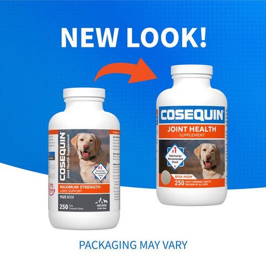 Cosequin Maximum Strength Plus MSM Chewable Tablets