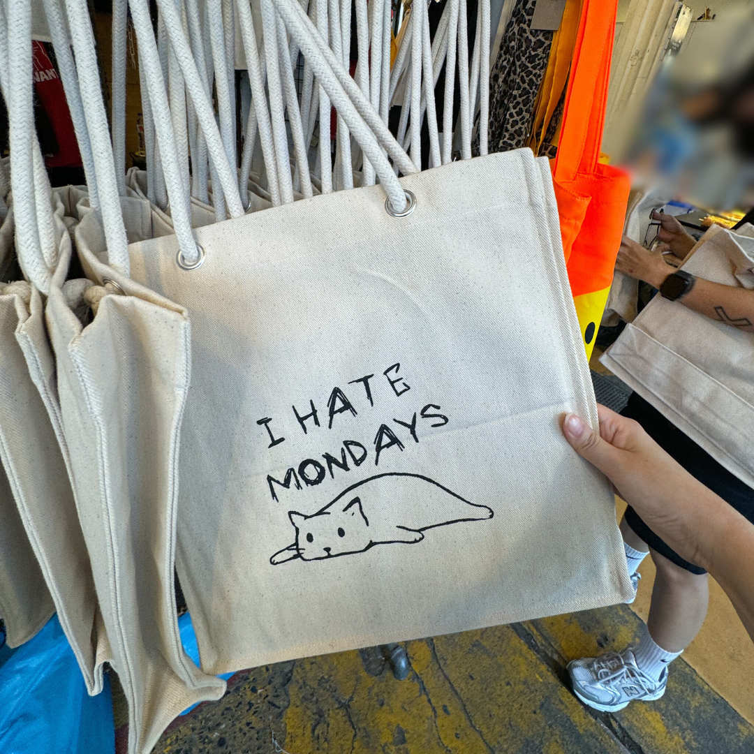 I Hate Mondays Tote Bag