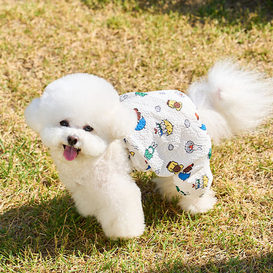 Rainy Day Miffy Balloon Overalls