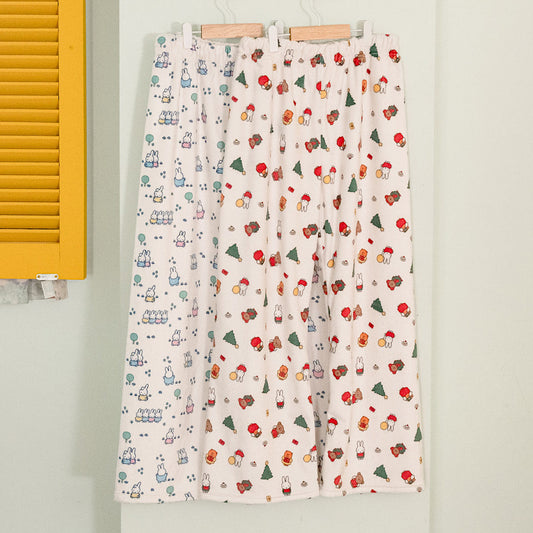 <Couple Style> Miffy Fleece Pajama Pants | For Pawrents