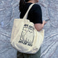 80% Cotton 20% Cat Hair Tote Bag