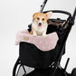 Pet Stroller Comforter (Bichon Pink)