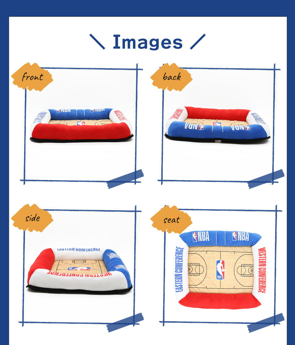 NBA Court Pet Bed