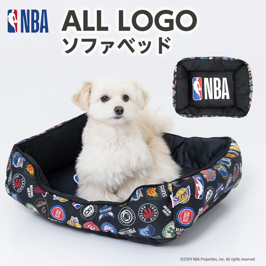 NBA All Logo Pet Bed