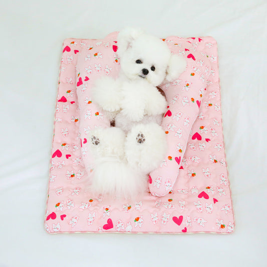 Pink Rabbit Cooling Mat