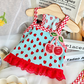 Cherry Bon Bon Crop Vest