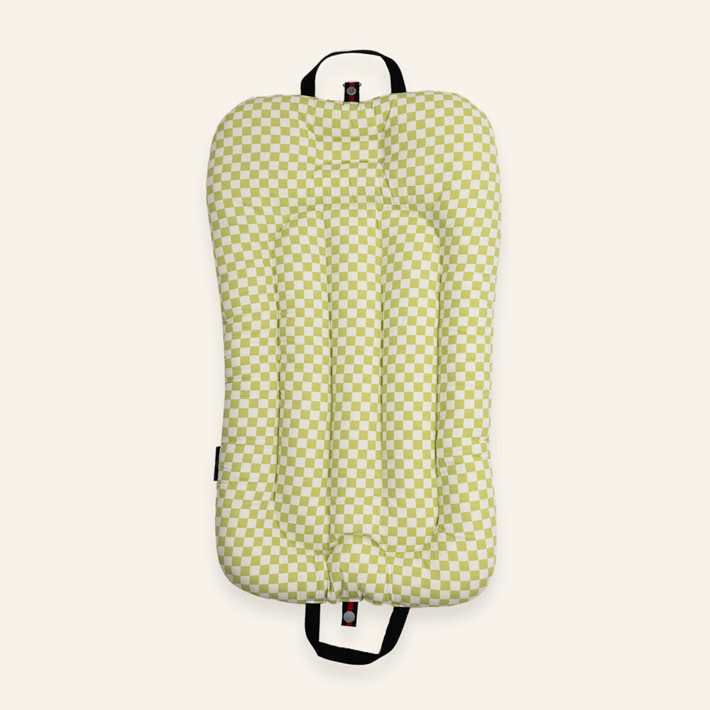 Harryspet Pet Stroller Cushion (BerryMore - Ivory & Mint)