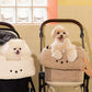 Harryspet Pet Stroller Comforter (BerryMore - Ivory & Mint)