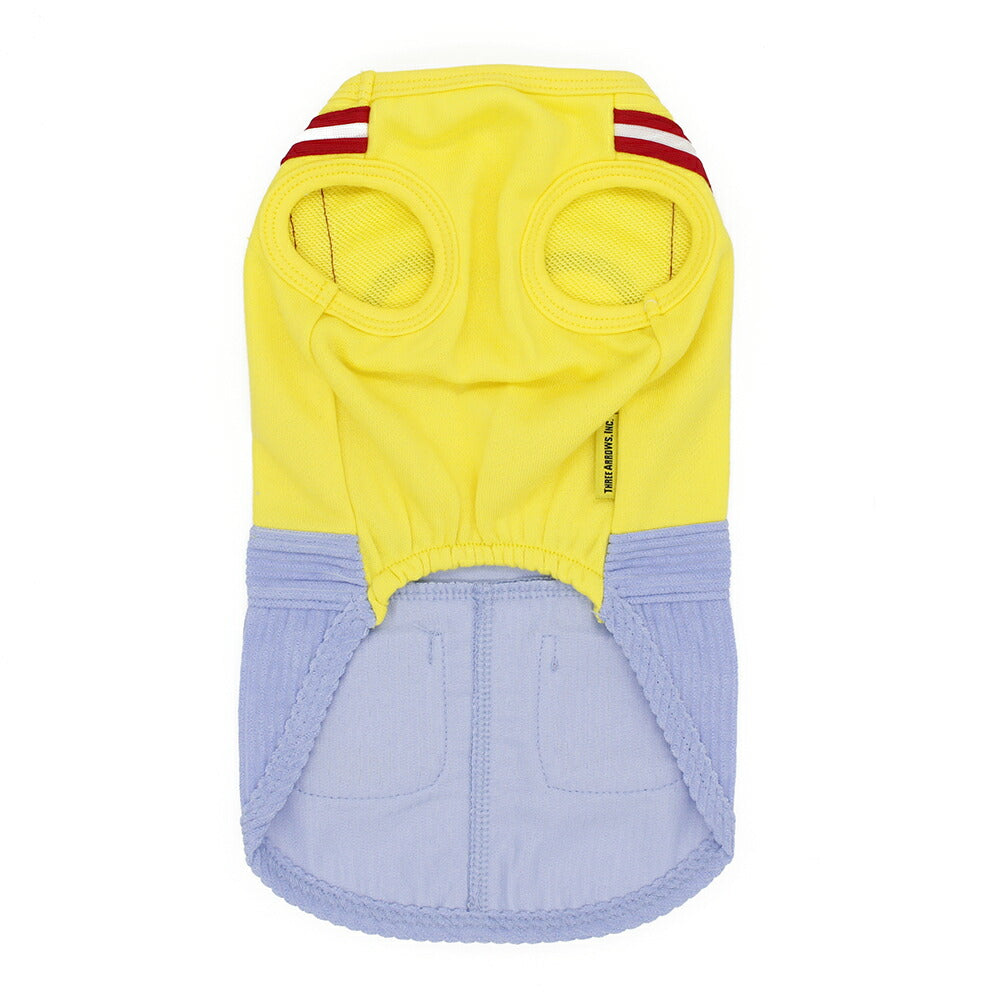 Faux Two-Piece Minion Sporty Vest