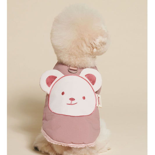 Bear Pop Up Ears Padded Vest