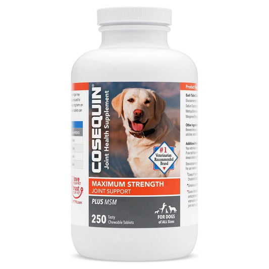 Cosequin Maximum Strength Plus MSM Chewable Tablets