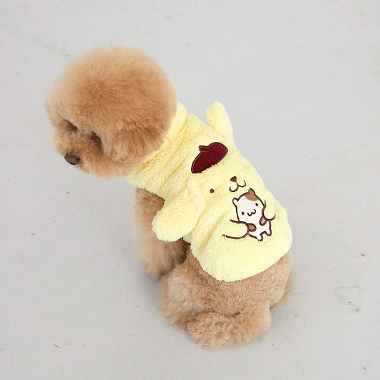 Pompompurin Fleece Vest Jacket