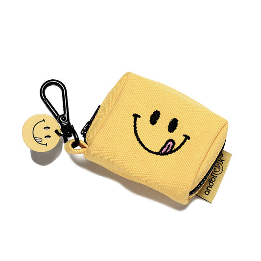 [andblank® x Knotted] Smiley Poop Bag Dispenser