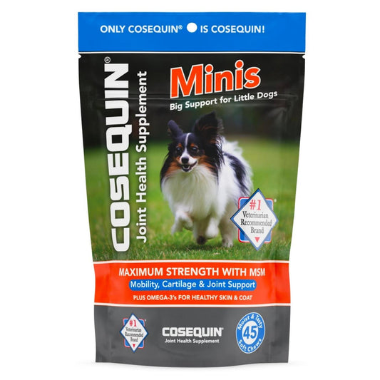 Cosequin Minis Maximum Strength Plus MSM and Omega-3s, 45 Soft Chews