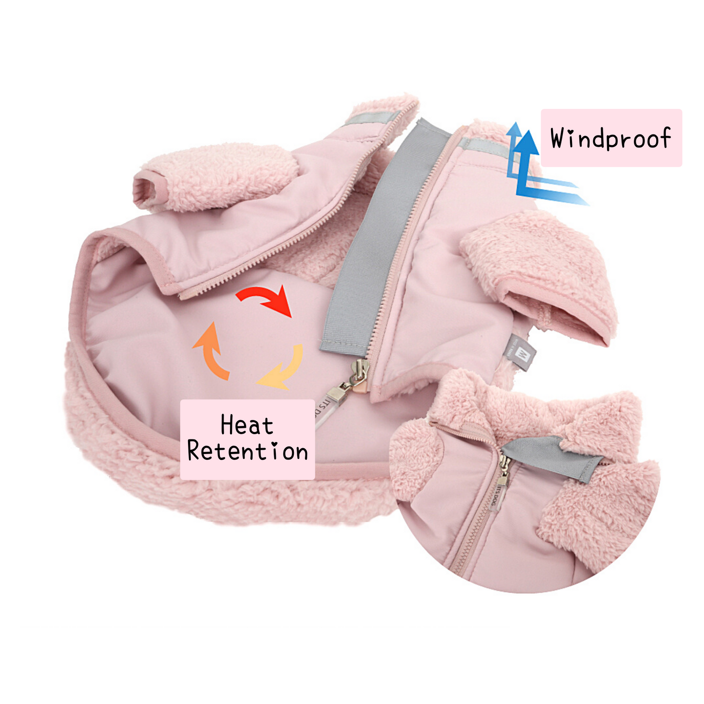 Pastel Fleece Jacket