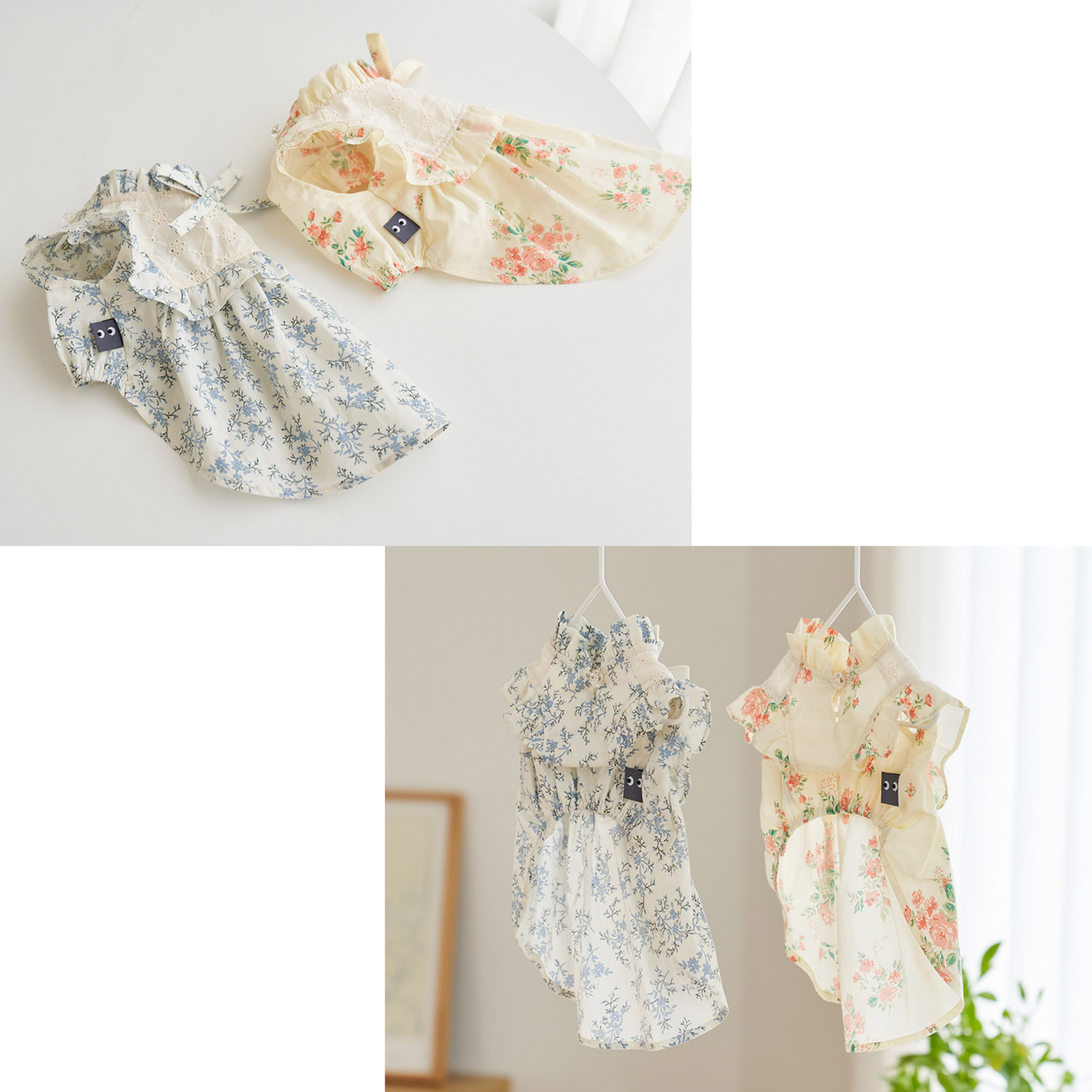 Flower Garden Dress (Only Light Yellow, SM/M & Blue M)