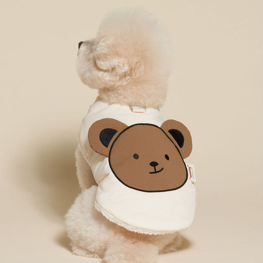 Bear Pop Up Ears Padded Vest