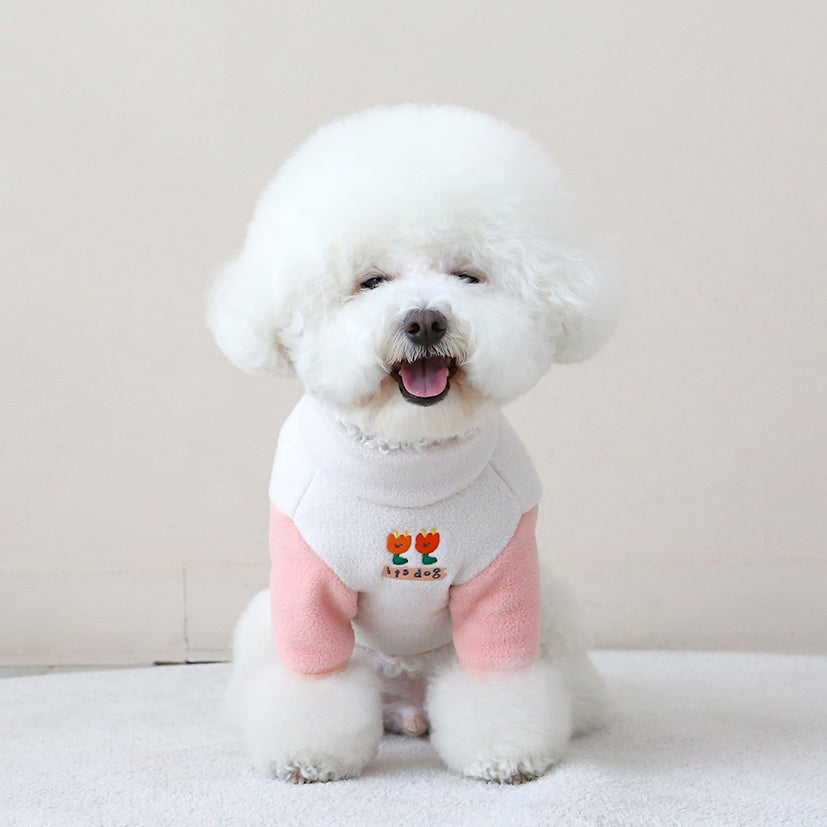 Poodle fleece online sweatshirt