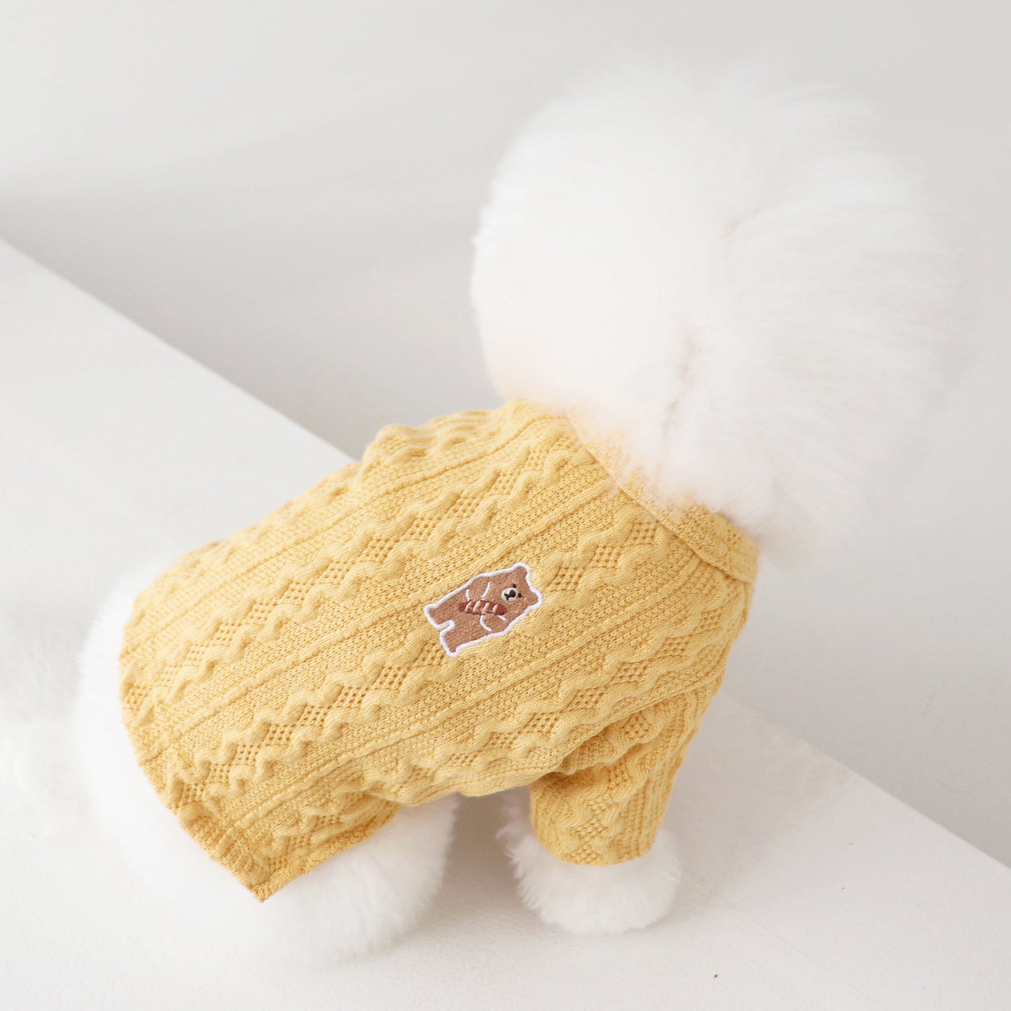 Teddy Bear Twist Cardigan