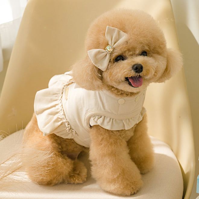 Golden Puppy Corduroy Harness (7 colors)