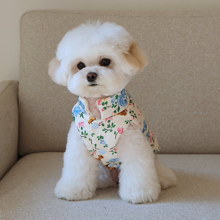 Blooming Teddy Vest Jacket / Harness