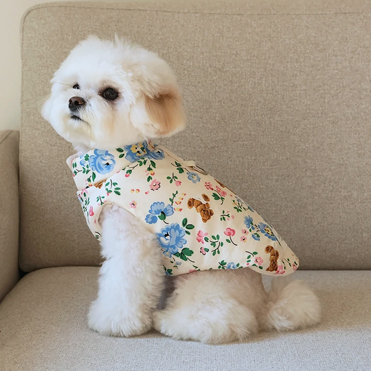 Blooming Teddy Vest Jacket / Harness