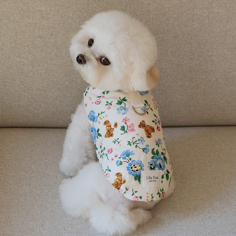 Blooming Teddy Vest Jacket / Harness