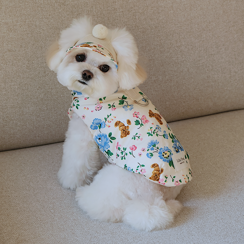 Blooming Teddy Vest Jacket / Harness